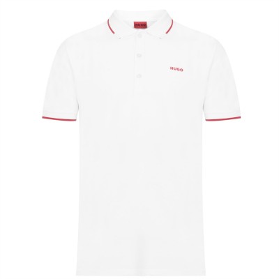 блуза,с,яка,мъжки,блузи,с,яка,hugo,dinoso,polo,shirt,white,100