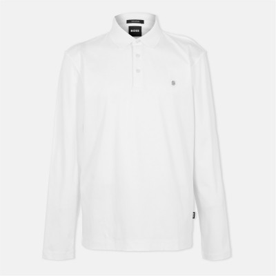 облекла,на,разпродажба,мъжки,тениски,boss,men's,hbb,paley,long,sleeve,polo,natural,103