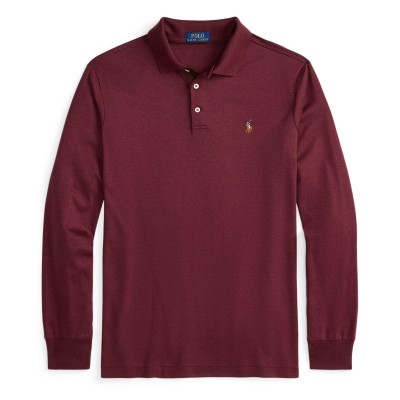 блуза,с,яка,мъжки,тениски,polo,ralph,lauren,pima,polo,shirt,spring,wine