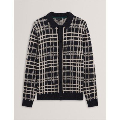 ted,baker,ted,ls,check,polo,sn61,navy