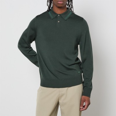 блуза,с,яка,облекла,на,разпродажба,мъжки,тениски,ps,paul,smith,ps,stripe,l,s,polo,sn99,green