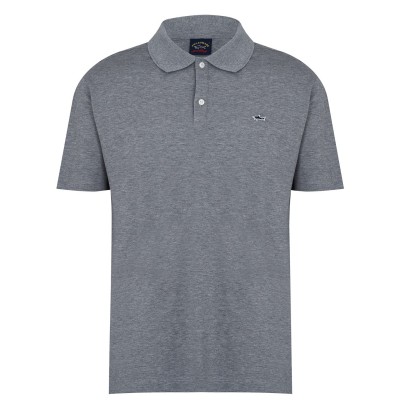 блуза,с,яка,мъжки,тениски,paul,and,shark,logo,polo,shirt,grey