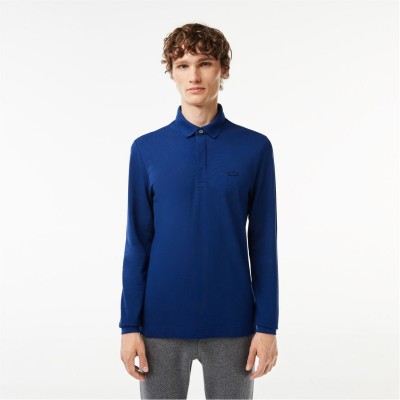 блуза,с,яка,облекла,на,разпродажба,мъжки,тениски,lacoste,long,sleeve,logo,polo,shirt,methylene