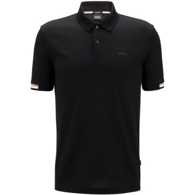 блуза,с,яка,облекла,на,разпродажба,мъжки,тениски,boss,men's,hbb,parlay,147,timeless,design,polo,shirt,black