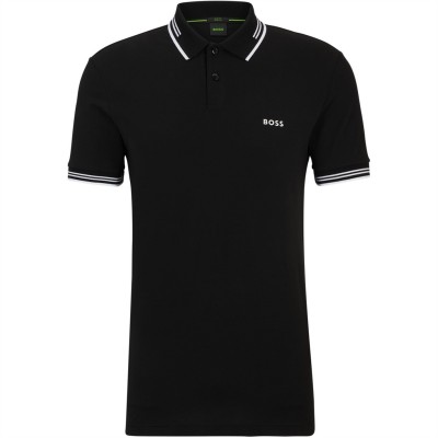 блуза,с,яка,облекла,на,разпродажба,мъжки,тениски,boss,paul,polo,shirt,black,001