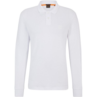 блуза,с,яка,мъжки,блузи,с,яка,boss,hugo,boss,passerby,polo,shirt,white,100