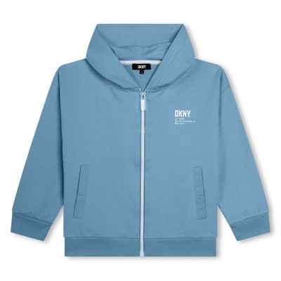 промоция,на,зимни,облекла,dkny,dkny,lgo,zip,hood,jn42,pale,blue,77g