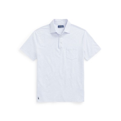 блуза,с,яка,облекла,на,разпродажба,polo,ralph,lauren,linen,short,sleeve,polo,shirt,office,blue