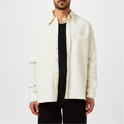 облекла,на,разпродажба,мъжки,ризи,emporio,armani,textured,vacay,shirt,off,white