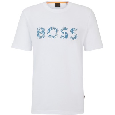 мъжки,тениски,boss,te,bossocean,10249510,01,white,100