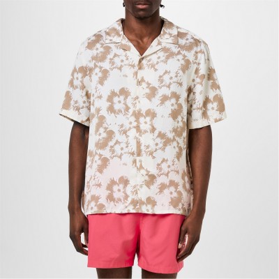 мъжки,ризи,calvin,klein,lyocel,flower,aop,shirt,egret,flowers