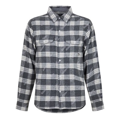 карирана,риза,облекла,на,разпродажба,мъжки,ризи,billionaire,boys,club,oversized,checked,shirt,grey,check