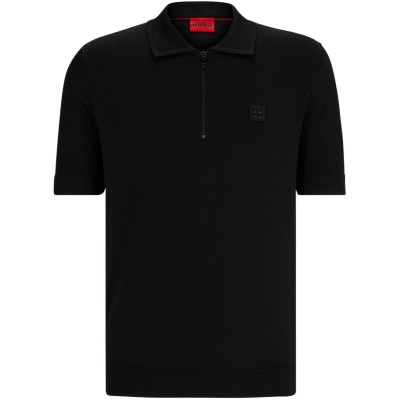 блуза,с,яка,мъжки,блузи,с,яка,hugo,sayfong,polo,shirt,black,001