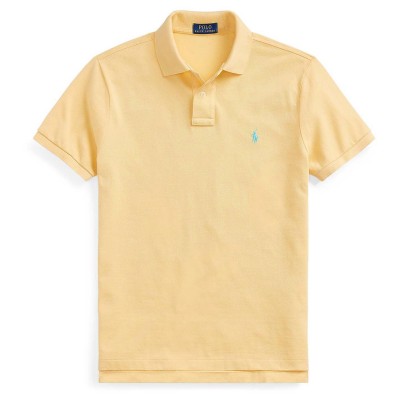 блуза,с,яка,мъжки,тениски,polo,ralph,lauren,classic,fit,polo,shirt,empire,yellow