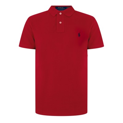 блуза,с,яка,мъжки,тениски,polo,ralph,lauren,the,iconic,mesh,custom,polo,shirt,red,003