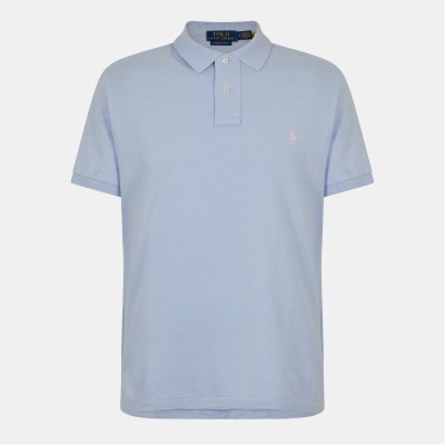 блуза,с,яка,облекла,на,разпродажба,мъжки,тениски,polo,ralph,lauren,men's,custom,short,sleeve,polo,shirt,cornflower,blue