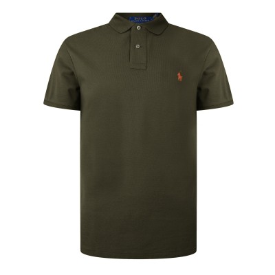 блуза,с,яка,мъжки,тениски,polo,ralph,lauren,men,s,custom,short,sleeve,polo,shirt,defender,green