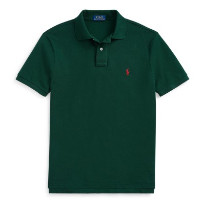 блуза,с,яка,мъжки,тениски,polo,ralph,lauren,men,s,custom,short,sleeve,polo,shirt,college,green
