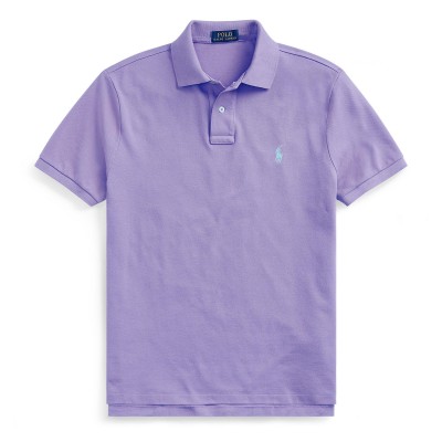 блуза,с,яка,мъжки,тениски,polo,ralph,lauren,men,s,custom,short,sleeve,polo,shirt,hampton,purple