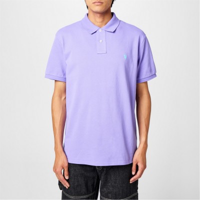 блуза,с,яка,мъжки,тениски,polo,ralph,lauren,custom,fit,polo,shirt,hampton,purple