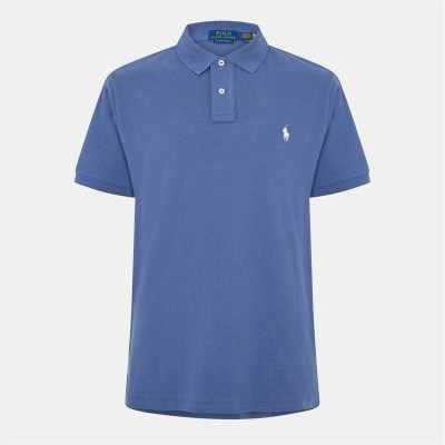 блуза,с,яка,облекла,на,разпродажба,мъжки,тениски,polo,ralph,lauren,men's,custom,short,sleeve,polo,shirt,earth,blue