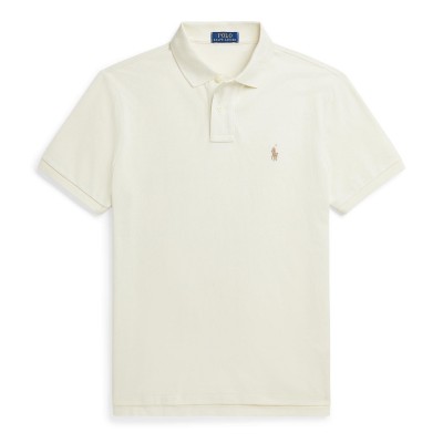 блуза,с,яка,мъжки,тениски,polo,ralph,lauren,men,s,custom,short,sleeve,polo,shirt,parchment,cream