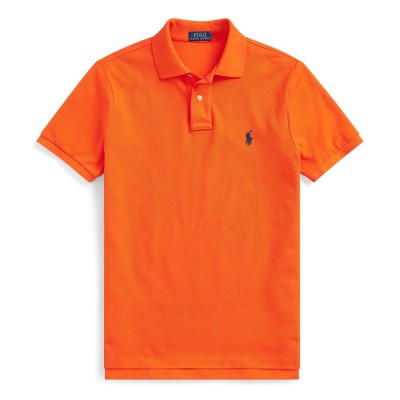 блуза,с,яка,мъжки,тениски,polo,ralph,lauren,men,s,custom,short,sleeve,polo,shirt,sailing,orange