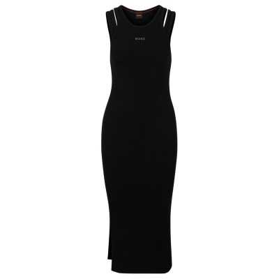 рокля,дамски,поли,и,рокли,boss,eliam,dress,black,001