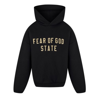 юношески,суичър,детски,3/4,панталони,fear,of,god,essentials,fleece,hoodie,junior,black