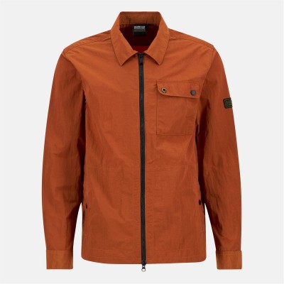 облекла,на,разпродажба,мъжки,якета,barbour,international,inline,zip,through,overshirt,drk,ginger,or94