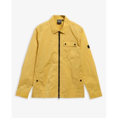 риза,с,дълъг,ръкав,мъжки,якета,barbour,international,men's,inline,cotton,long,sleeve,overshirt,mist,yel,ye91