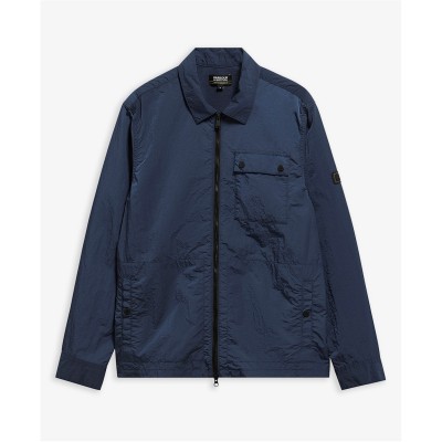 риза,с,дълъг,ръкав,мъжки,якета,barbour,international,men's,inline,cotton,long,sleeve,overshirt,oxfrd,nvy,ny52