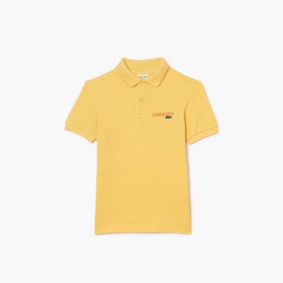 юношеска,блуза,с,яка,детски,облекла,lacoste,short,sleeve,logo,polo,shirt,juniors,yellow,iy1
