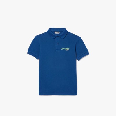 блуза,с,яка,lacoste,kids,short,sleeve,polo,shirt,navy,hbm