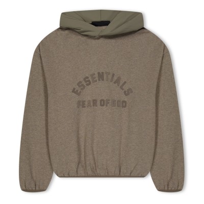 юношески,суичър,детски,3/4,панталони,fear,of,god,essentials,essentials,hoodie,juniors,dust,heathr,gry