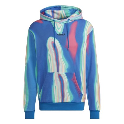 суичър,мъжки,ежедневни,облекла,мъжки,горнища,с,качулка,adidas,originals,men's,over,the,head,hoodie,blue