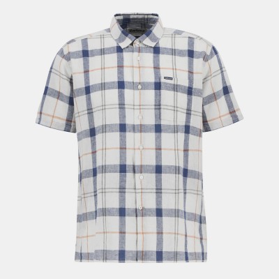 риза,с,къс,ръкав,мъжки,ризи,barbour,croft,short,sleeve,regular,shirt,sea,haze,tartan