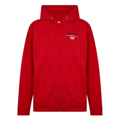 суичър,облекла,на,разпродажба,мъжки,горнища,с,качулка,castore,men's,full,zip,hoodie,red