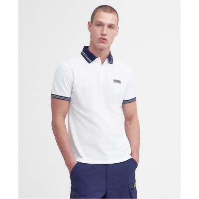 блуза,с,яка,мъжки,блузи,с,яка,barbour,international,tracker,polo,shirt,white,wh11