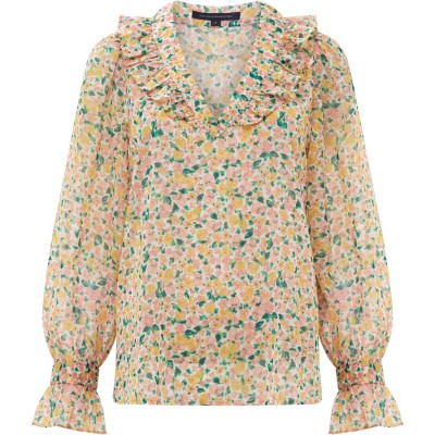 дамски,ризи,french,connection,aleezia,hallie,crinkle,shirt,pear