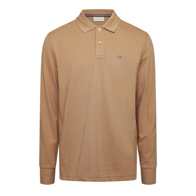 мъжки,тениски,gant,lg,long,sleeve,sn64,caramel,beige