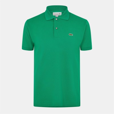 блуза,с,яка,мъжки,тениски,lacoste,original,l.12.12,polo,shirt,fluorine,green