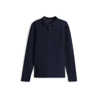 блуза,с,яка,мъжки,тениски,tommy,hilfiger,men,s,herring,long,sleeve,polo,shirt,desert,sky,dw5