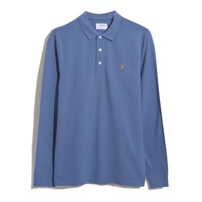 облекла,на,разпродажба,мъжки,блузи,с,яка,farah,blns,ls,polo,sn99,para,blue