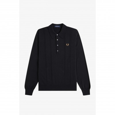 блуза,с,яка,мъжки,тениски,fred,perry,men,s,long,sleeve,polo,shirt,blk,gld,102