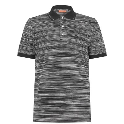 блуза,с,яка,мъжки,тениски,missoni,short,sleeve,tipped,polo,shirt,black,f901b