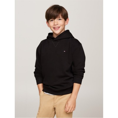 юношески,суичър,детски,облекла,tommy,hilfiger,pull,over,hoodie,juniors,black,bds