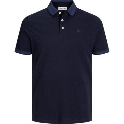 jack,and,jones,paulos,tipped,pique,short,sleeve,polo,shirt,dark,navy