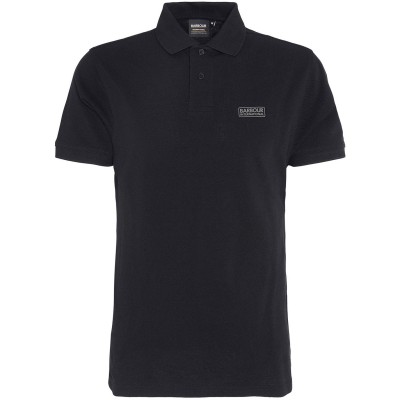 блуза,с,яка,облекла,на,разпродажба,мъжки,тениски,barbour,international,essential,polo,shirt,black,blk,bk71