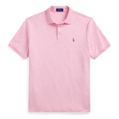 блуза,с,яка,мъжки,тениски,polo,ralph,lauren,mens,slim,fit,short,sleeve,polo,shirt,carmel,pink